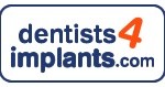 dentists4implants.com logo white background tall oblong